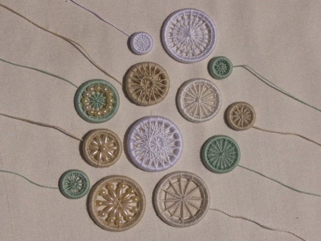 Lots of Lovely Dorset Buttons by Potter Wright and Webb